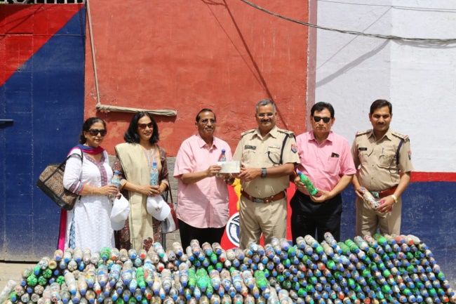 ECOBRICK DEMONSTRATION IN CENTRAL JAIL AGRA